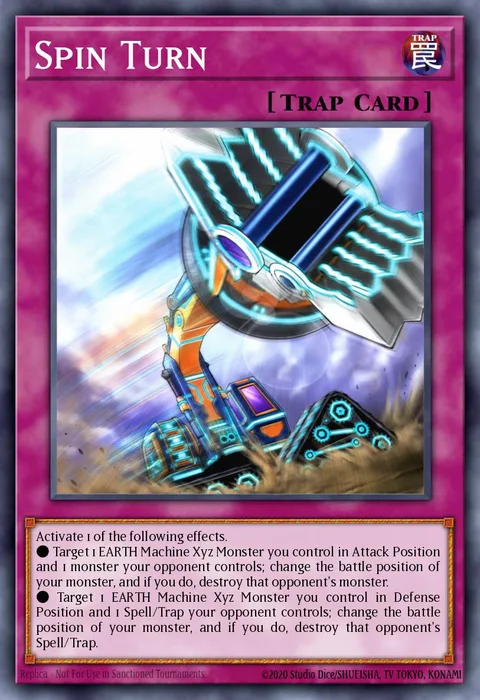 Spin Turn trading card