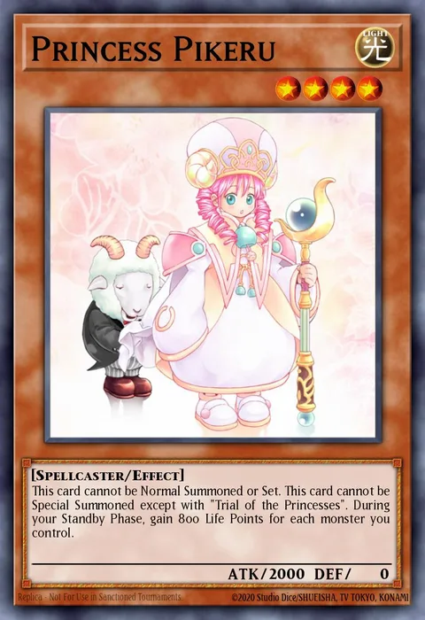 Princess Pikeru trading card