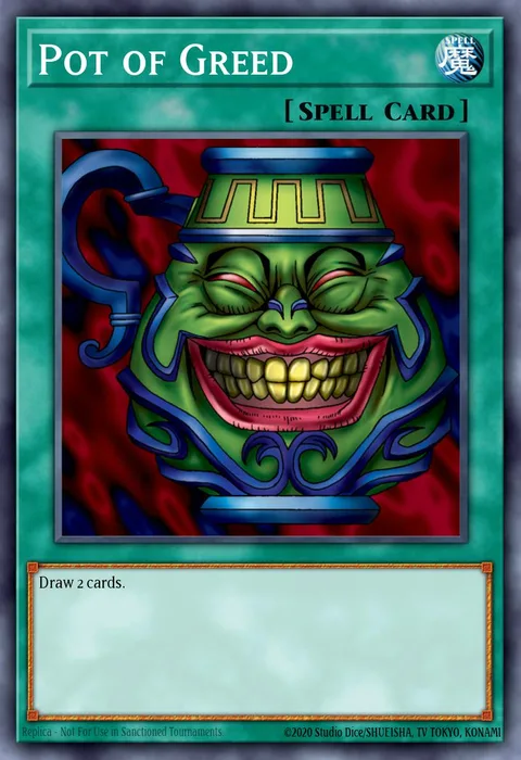 Pot of Greed trading card