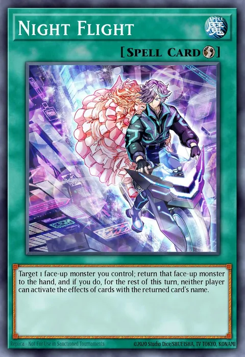 Night Flight trading card