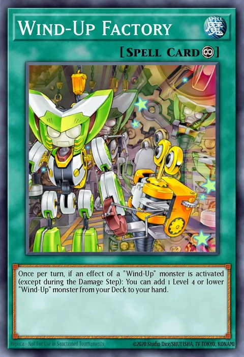 Wind-Up Factory trading card