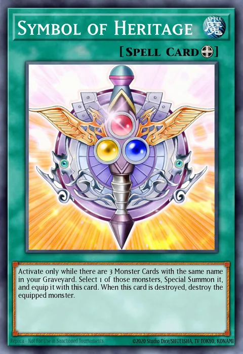 Symbol of Heritage trading card