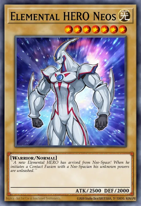 Elemental HERO Neos trading card
