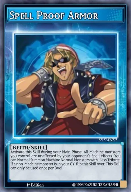 Spell Proof Armor trading card