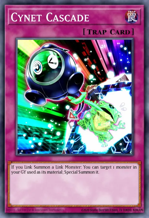 Cynet Cascade trading card