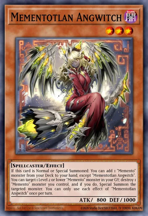 Mementotlan Angwitch trading card