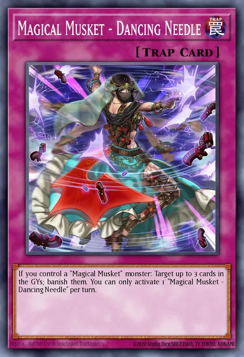 Magical Musket - Dancing Needle trading card