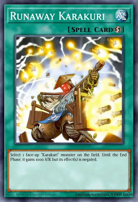 Runaway Karakuri trading card