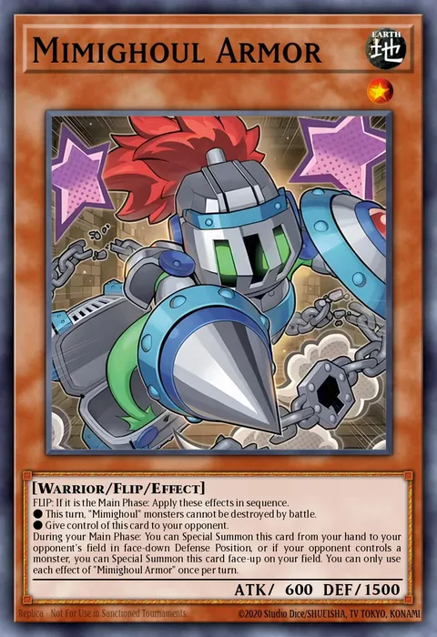Mimighoul Armor trading card