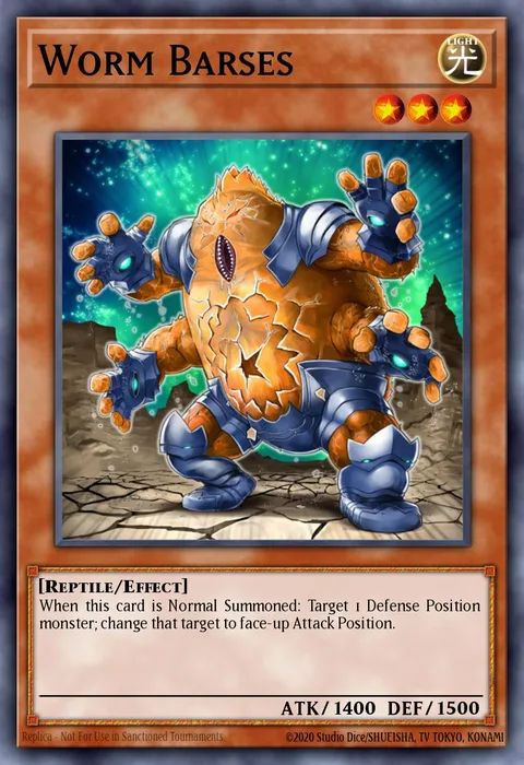 Worm Barses trading card