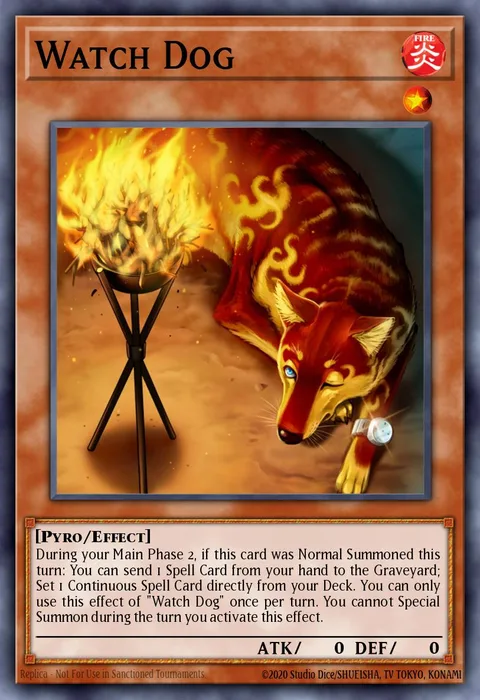 Watch Dog trading card
