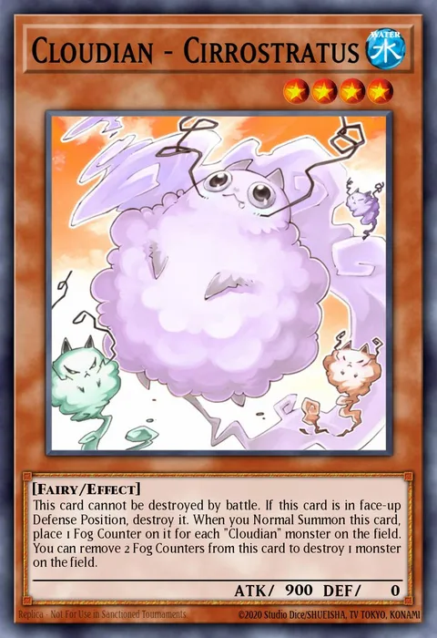Cloudian - Cirrostratus trading card