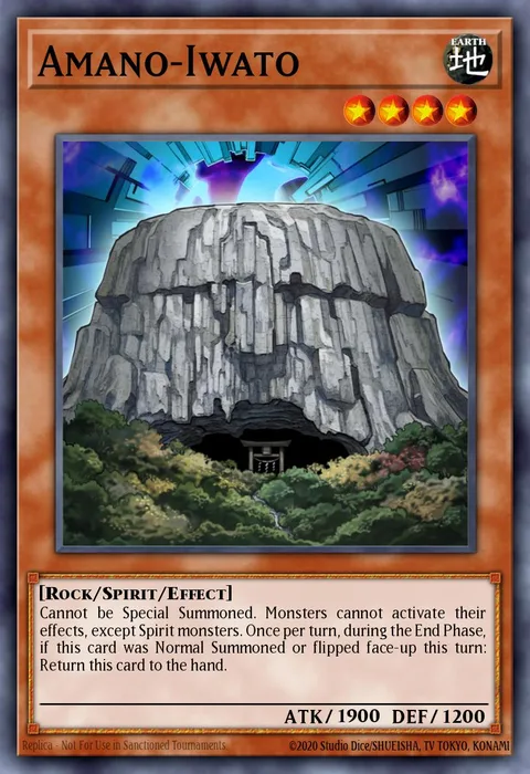 Amano-Iwato trading card
