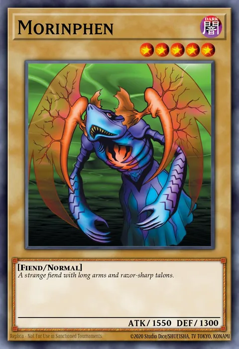 Morinphen trading card