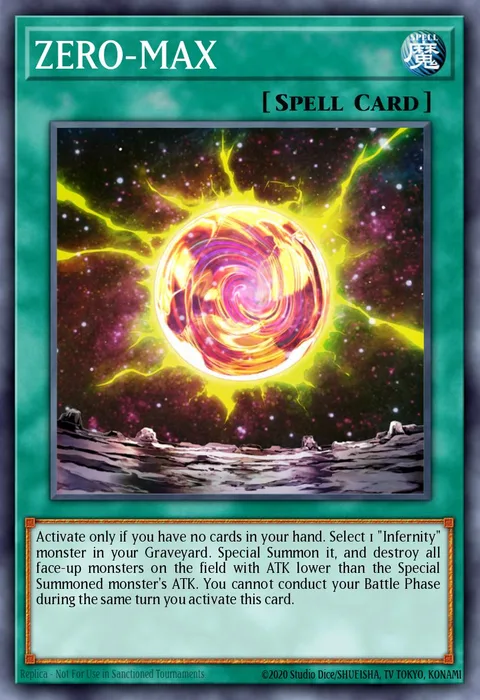 ZERO-MAX trading card