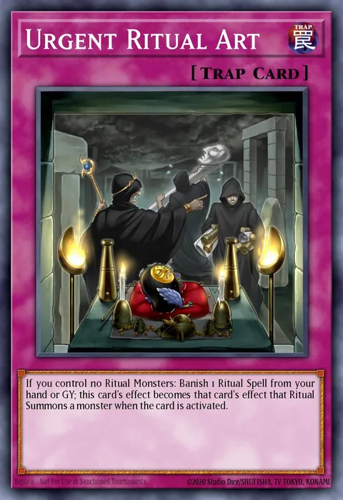 Urgent Ritual Art trading card