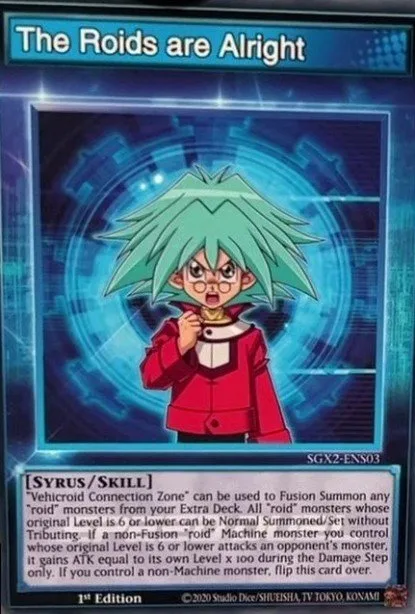 The Roids are Alright trading card