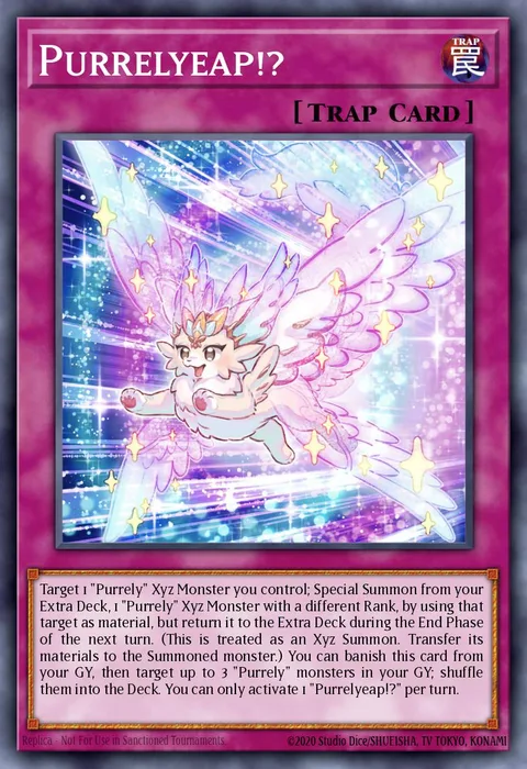 Purrelyeap!? trading card