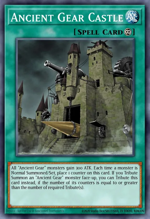 Ancient Gear Castle trading card