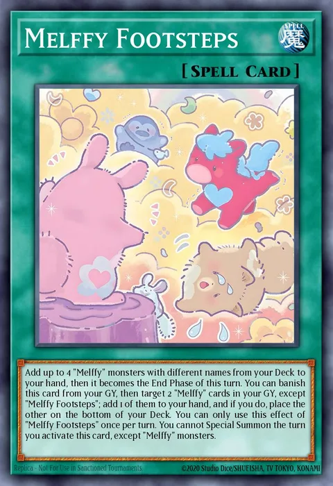 Melffy Footsteps trading card