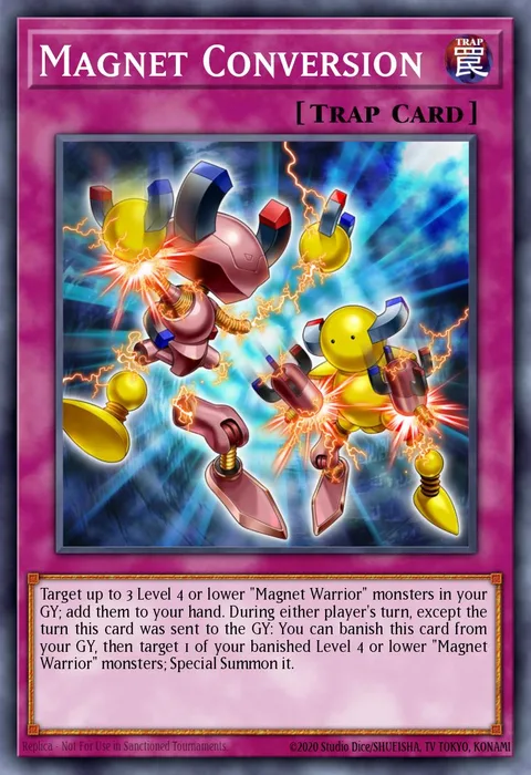 Magnet Conversion trading card