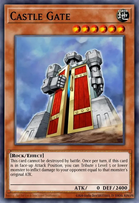 Castle Gate trading card
