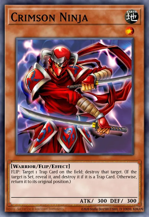 Crimson Ninja trading card