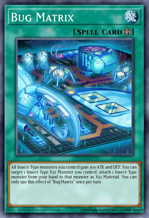 Bug Matrix trading card