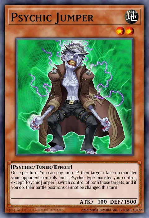 Psychic Jumper trading card