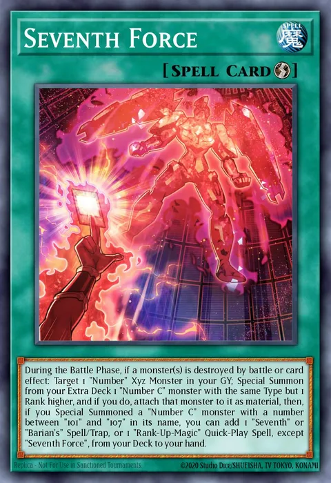 Seventh Force trading card