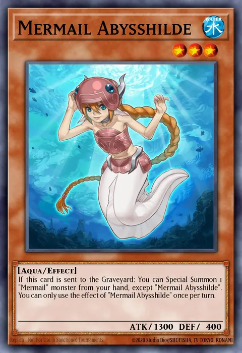 Mermail Abysshilde trading card