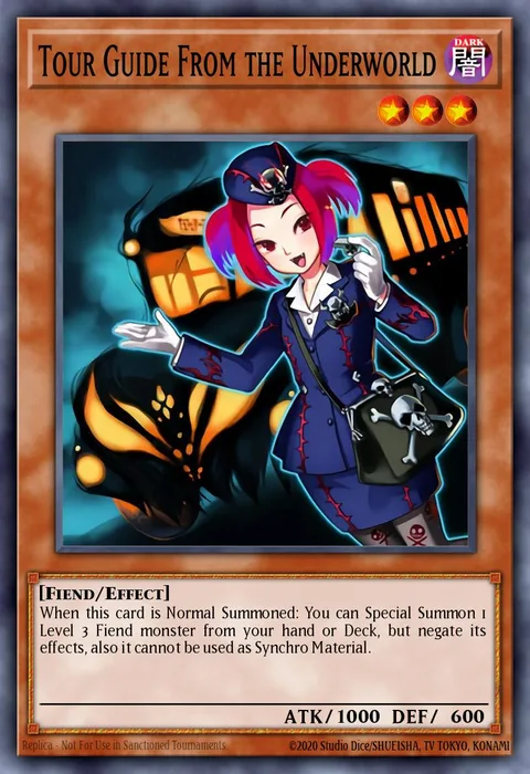 Tour Guide From the Underworld trading card