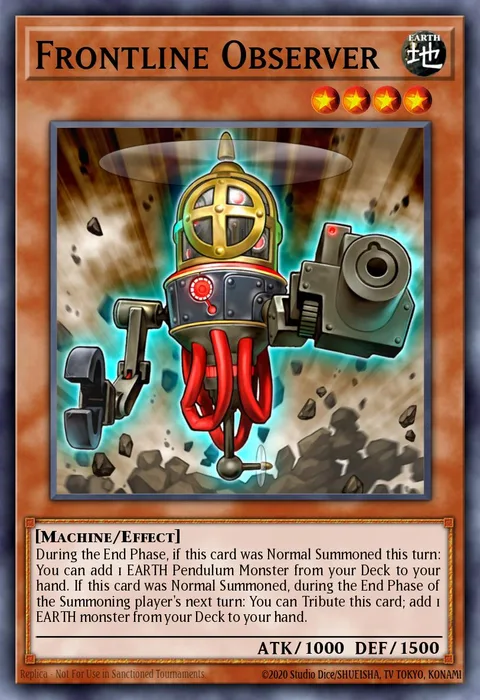 Frontline Observer trading card