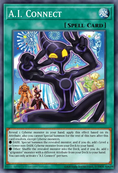 A.I. Connect trading card