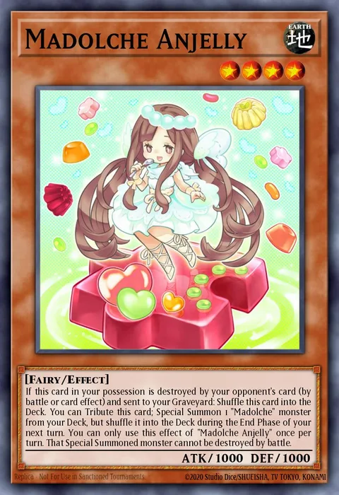 Madolche Anjelly trading card