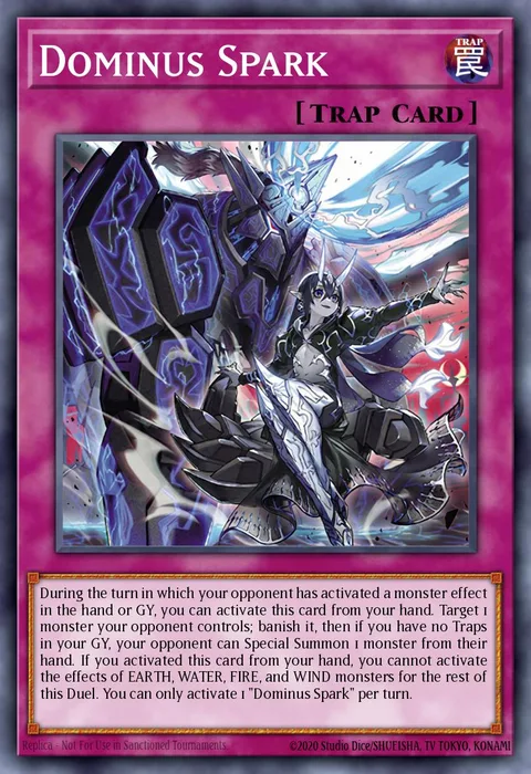 Dominus Spark trading card