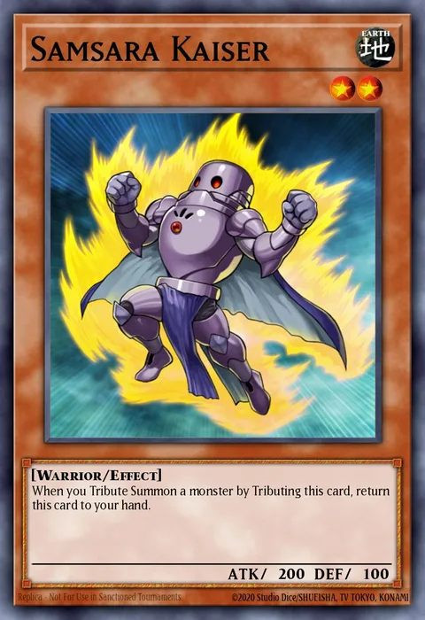 Samsara Kaiser trading card