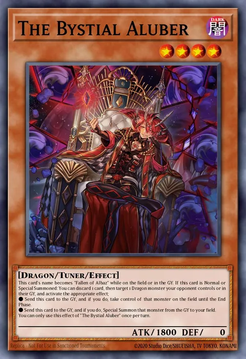The Bystial Aluber trading card