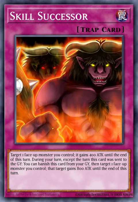 Skill Successor trading card