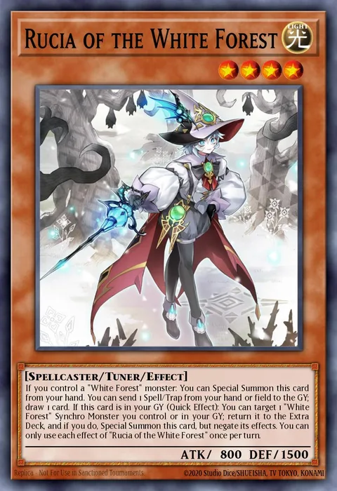Rucia of the White Forest trading card