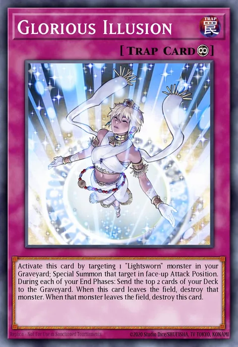 Glorious Illusion trading card