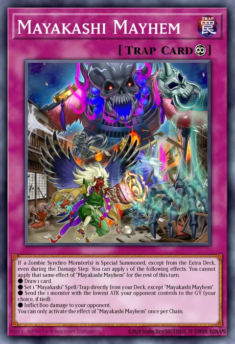 Mayakashi Mayhem trading card