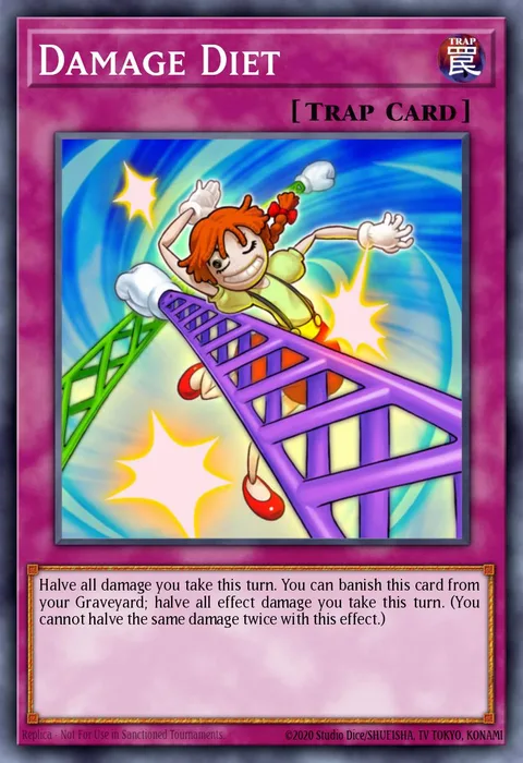 Damage Diet trading card