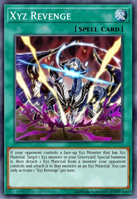 Xyz Revenge trading card