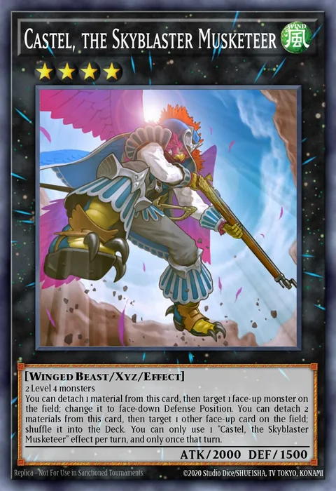 Castel, the Skyblaster Musketeer trading card