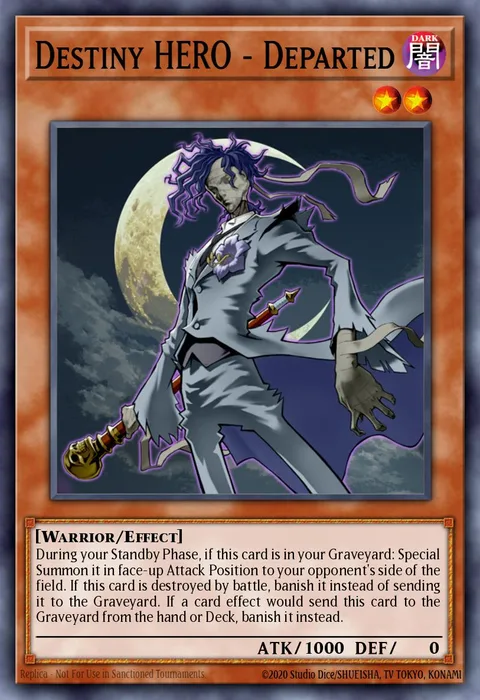 Destiny HERO - Departed trading card