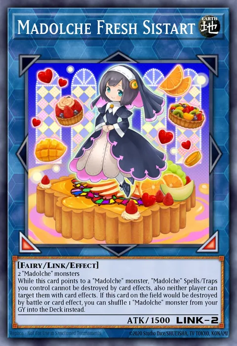 Madolche Fresh Sistart trading card