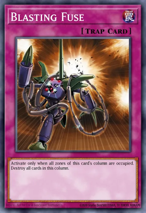 Blasting Fuse trading card