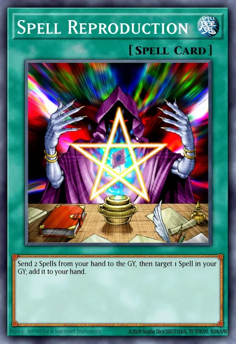 Spell Reproduction trading card