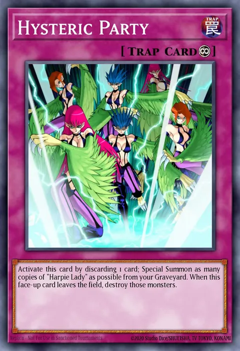 Hysteric Party trading card
